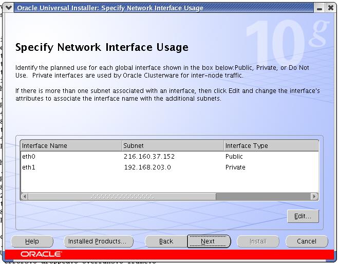 Network Insterface